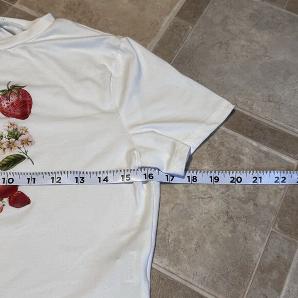 Strawberry Print Cami Mini Dress Size Large , & Strawberry Crop Top Large - Picture 16 of 16